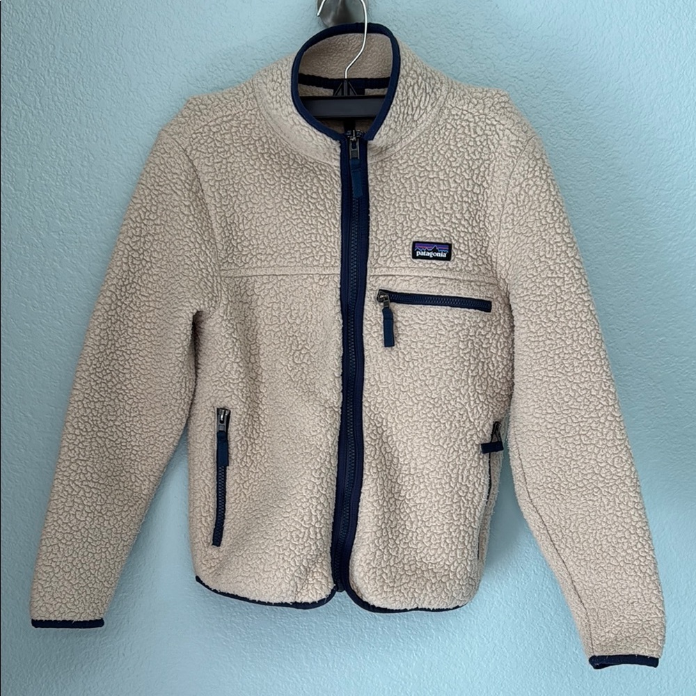 Patagonia Cream Fleece Jacket